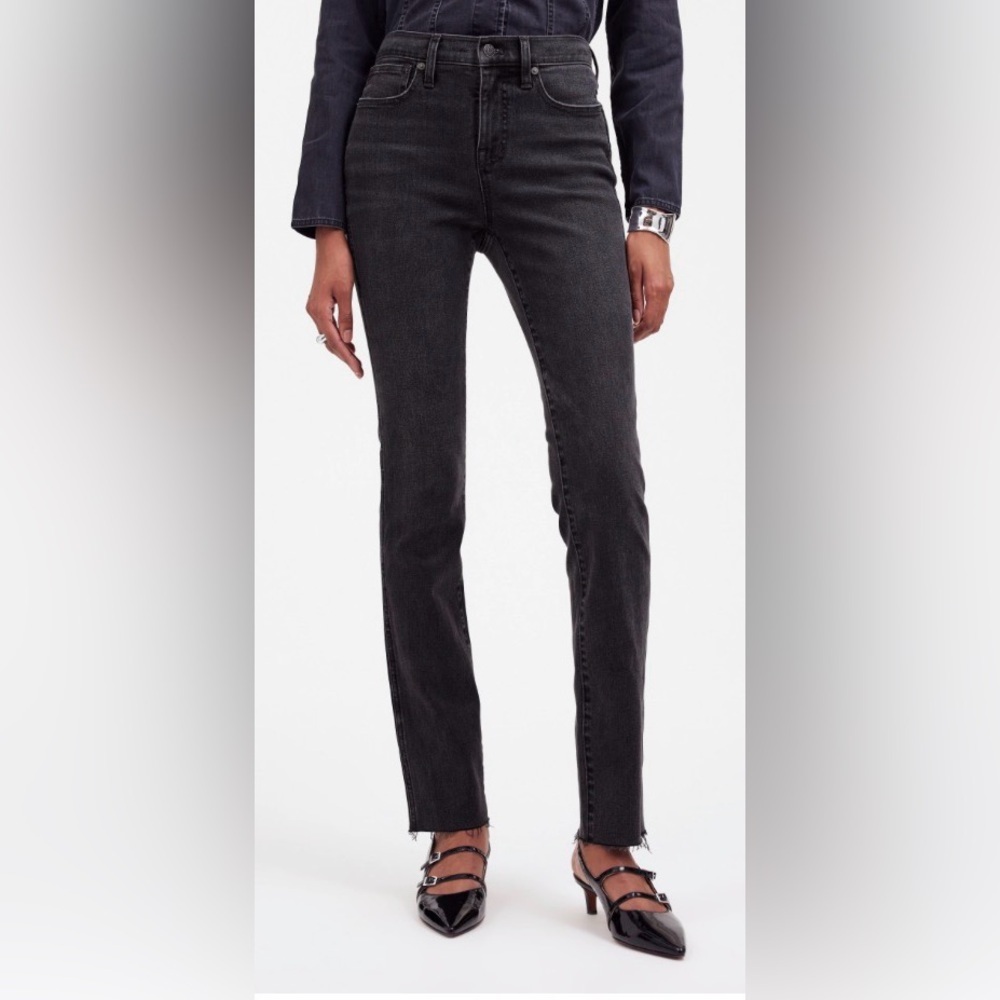 Madewell 10” High Riser Skinny Skinny Faded Black Women's Jeans Size 27